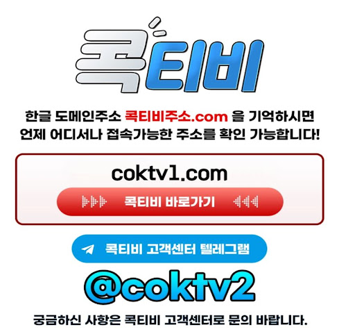 종목별 스포츠중계를 한눈에 보는 콕티비