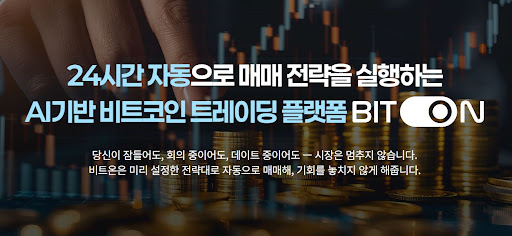 비트코인 자동매매의 정석, 비트온 솔루션의 인터페이스 이해